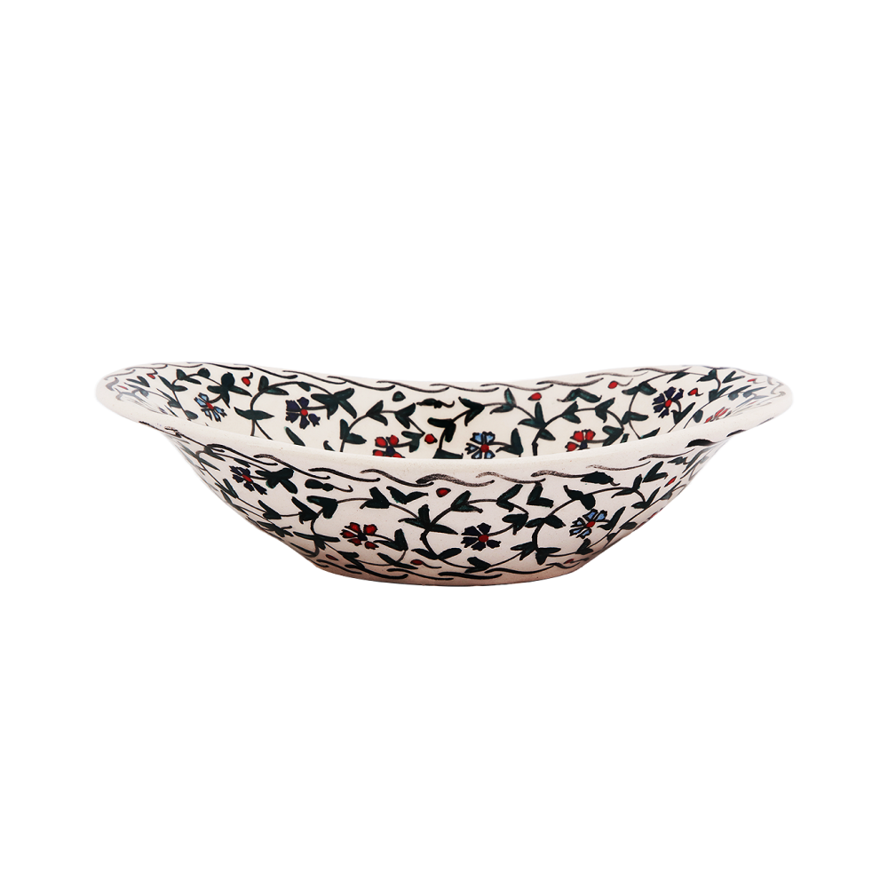 Bowl Set Sapphire Bloom Elegance