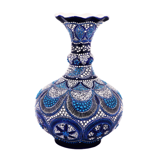 Azure Elegance Vase