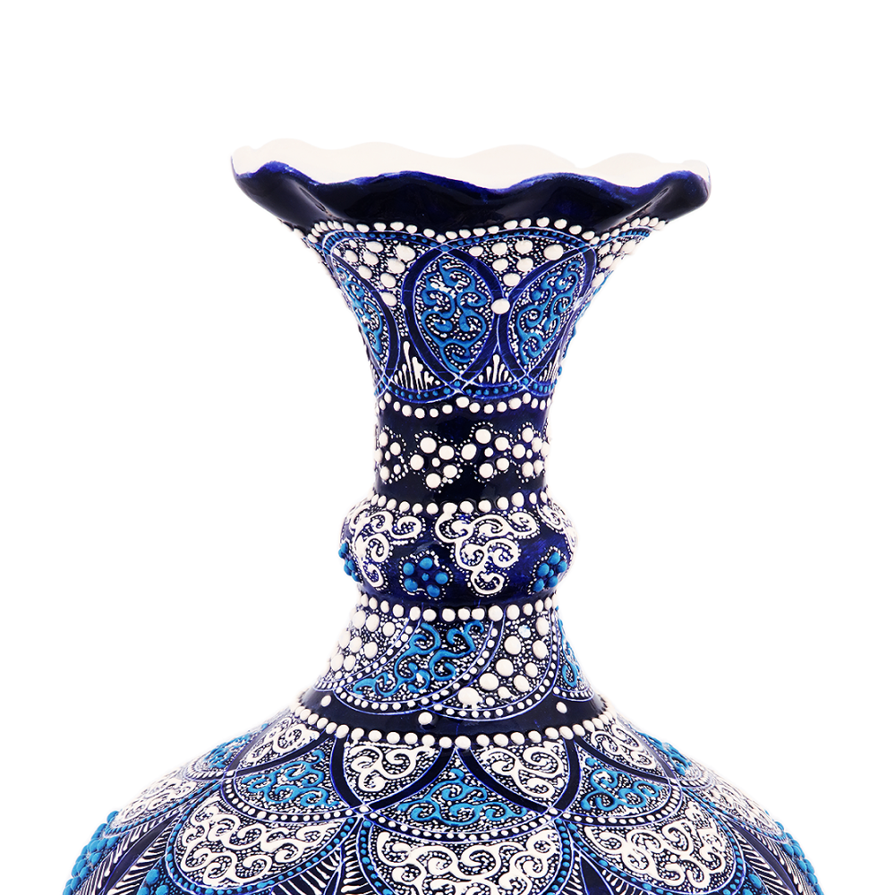 Azure Elegance Vase