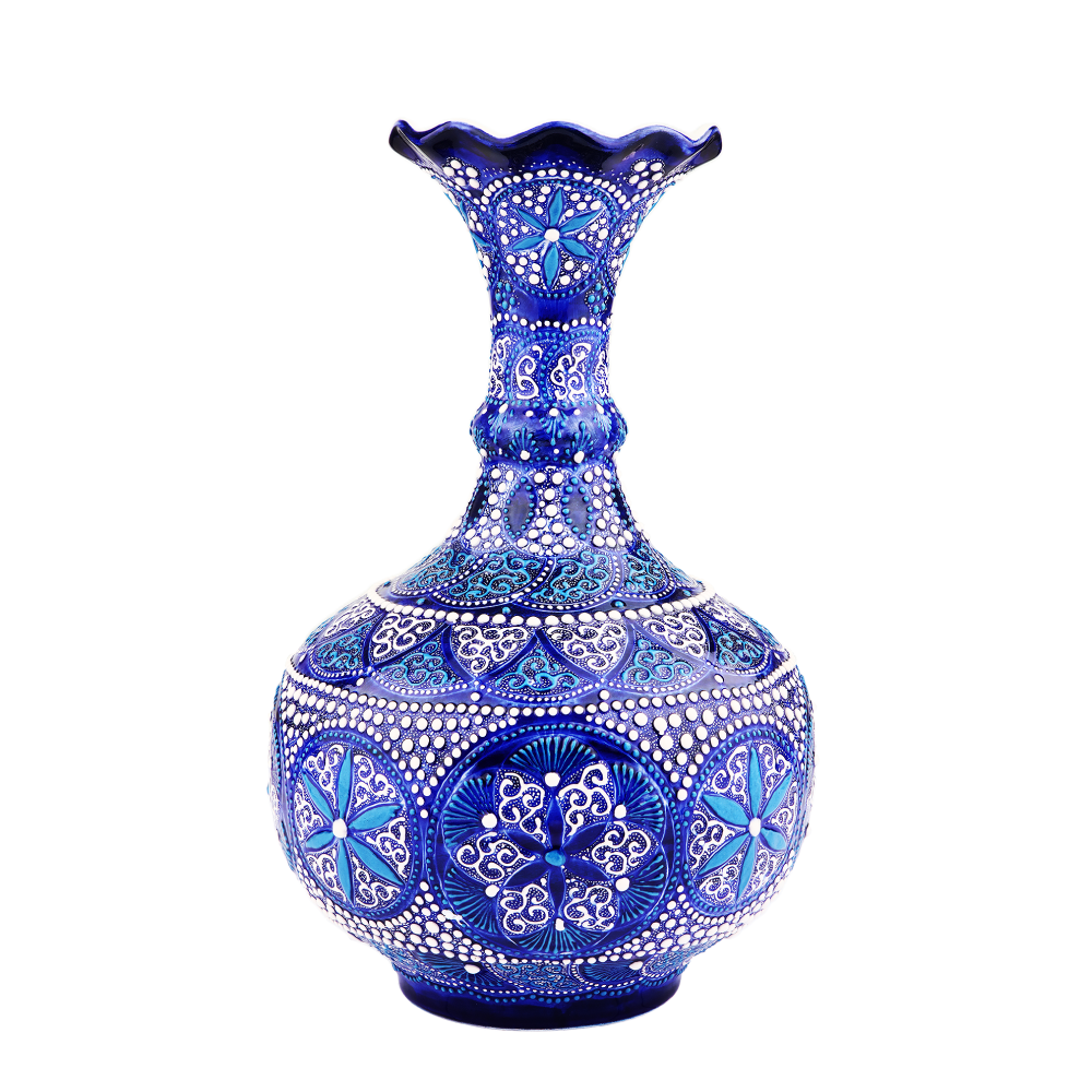 Azure Elegance Vase