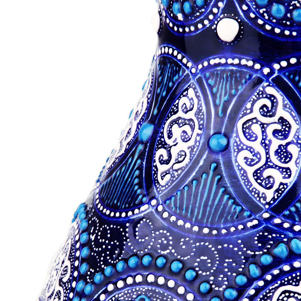 Indigo Intrigue Vase