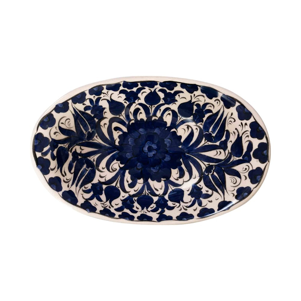 Bowl Set Azure Blossom Artisan