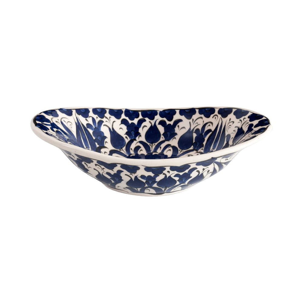Bowl Set Azure Blossom Artisan