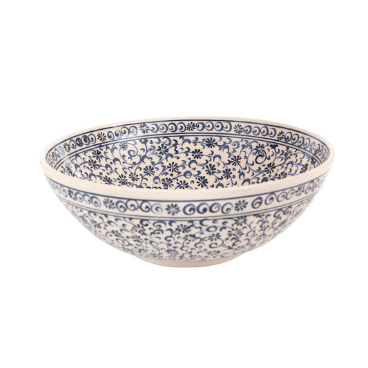 Intricate Floral Bowl