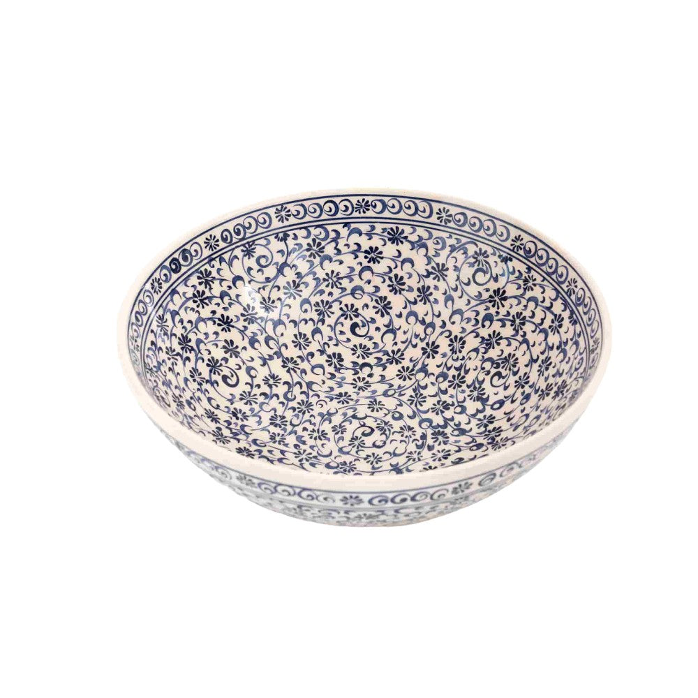 Intricate Floral Bowl