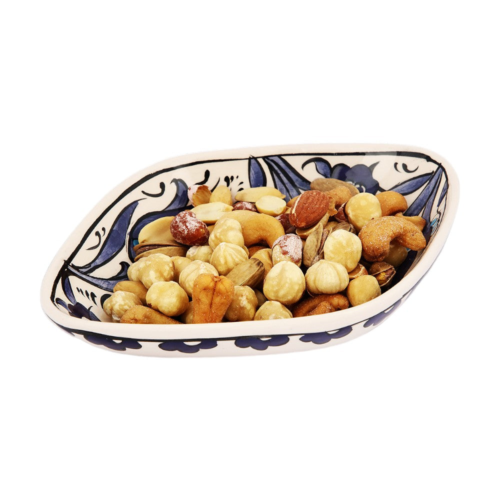 Cobalt Tulips Bowl
