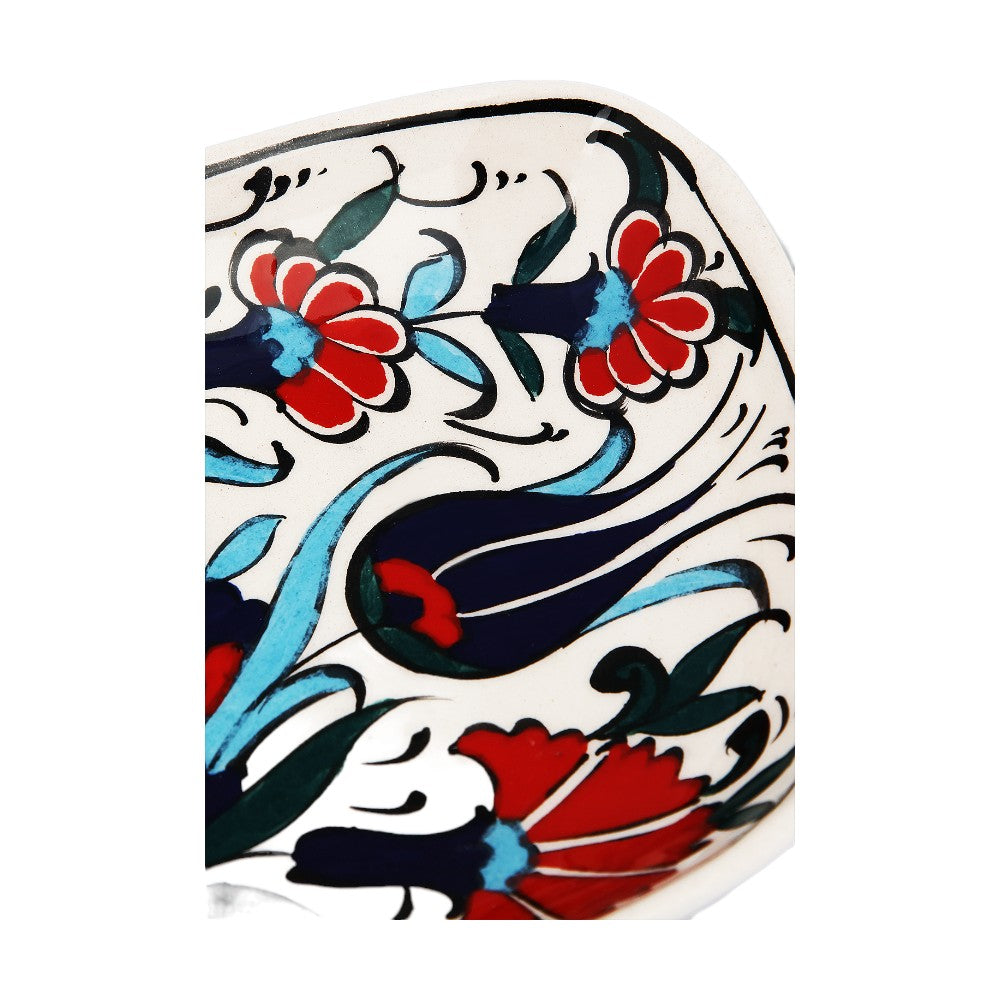 Elegance in Bloom Ceramic Bowl