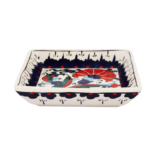 Enchanted Florals Square Bowl