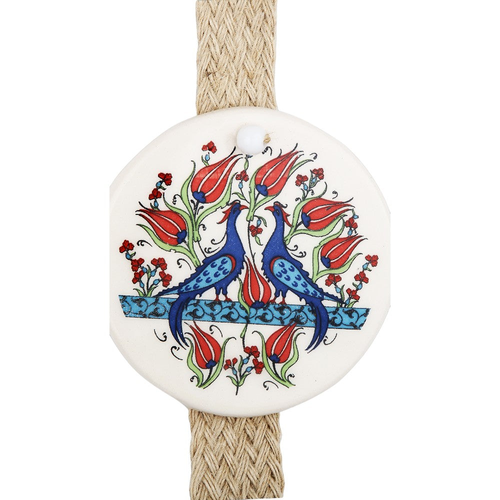 Mystical Peacock Medallion