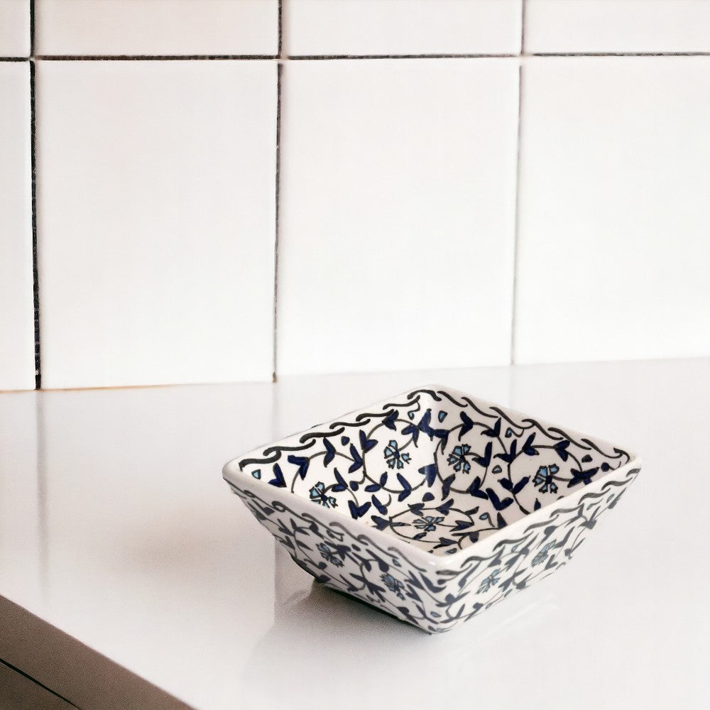 Sapphire Botanica Square Bowl
