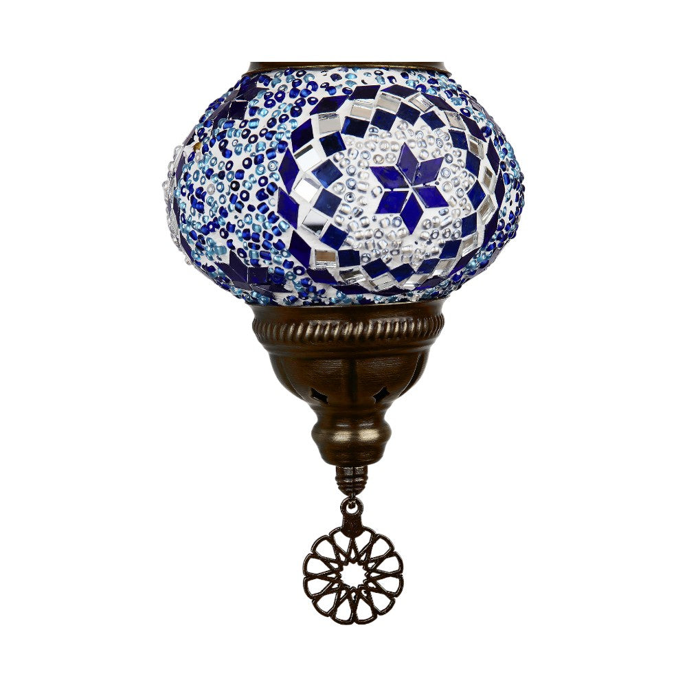 Royal Azure Double Sconce Mosaic Lamp