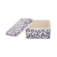 Square Container Indigo Lace