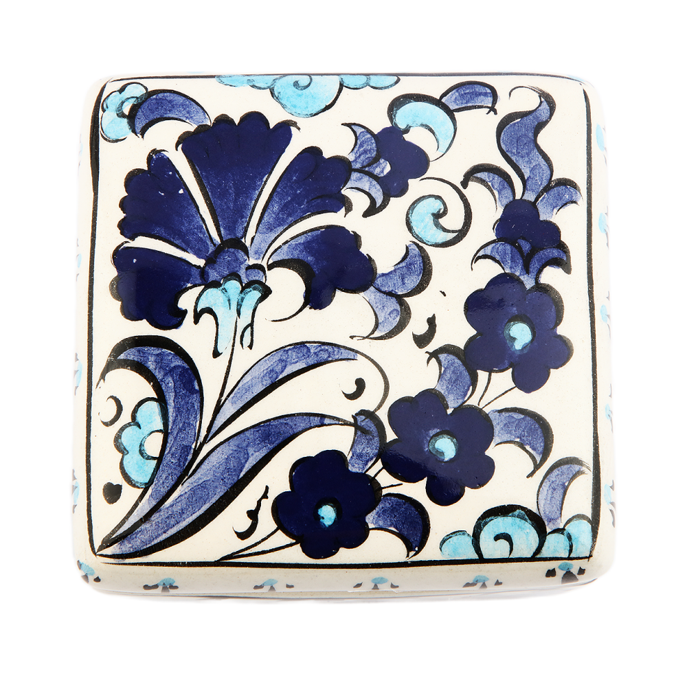 Square Container Azure Blossom