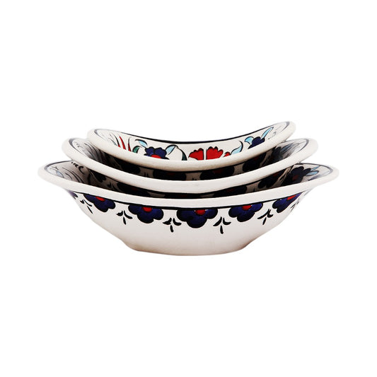 Bowl Set Crimson Elegance