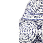 Cobalt Floral Lamp