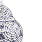 Cobalt Floral Lamp