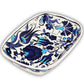 Indigo Garden Diamond Curved Bowl Set