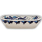 Indigo Garden Diamond Curved Bowl Set