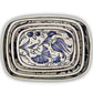 Indigo Garden Diamond Curved Bowl Set