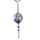 Blue Ceramic Keychain