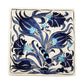 Blue Tulips Dream Square Bowl