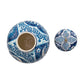 Royal Azure Blossom Vase