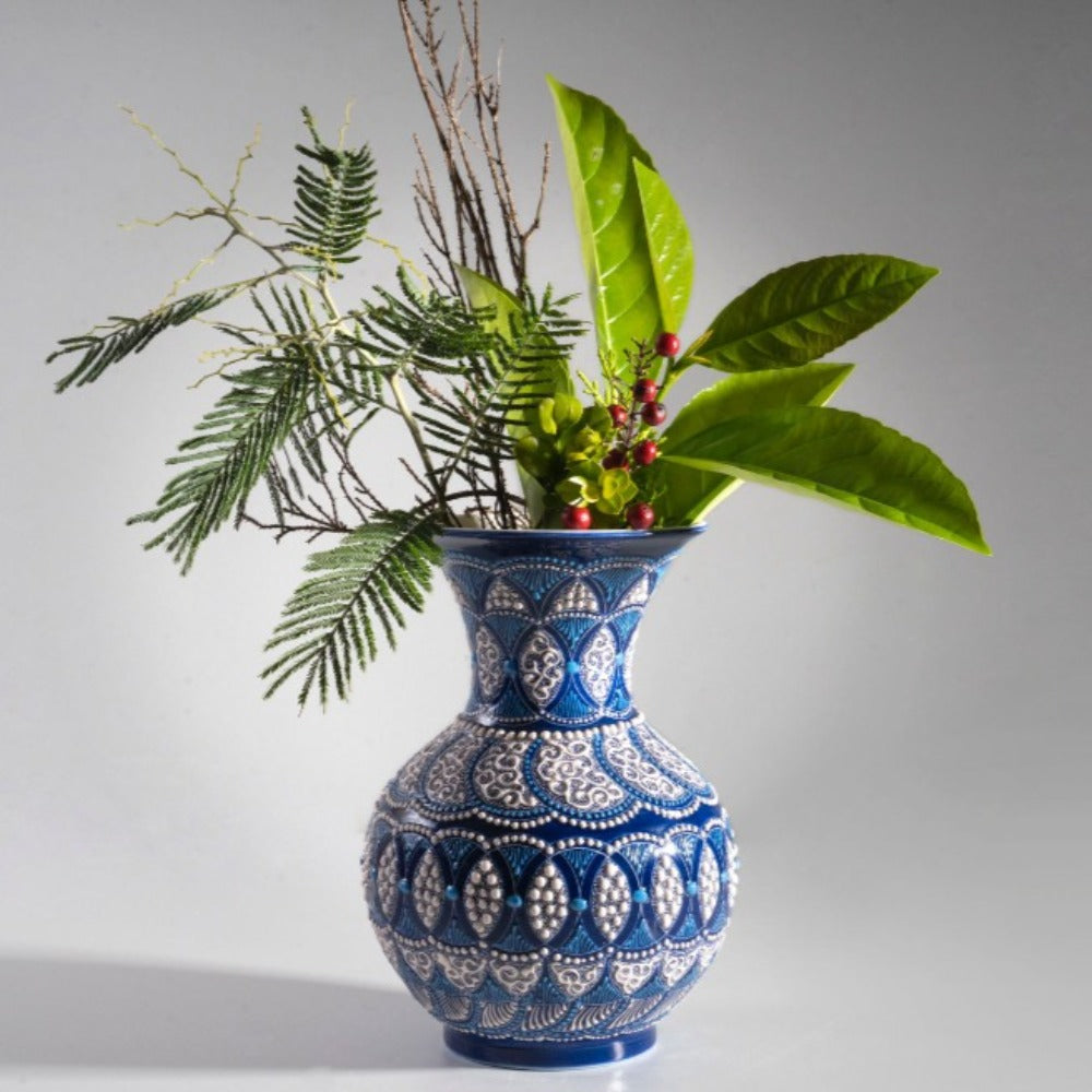 Decorative Handmade Ceramic Thin Vase